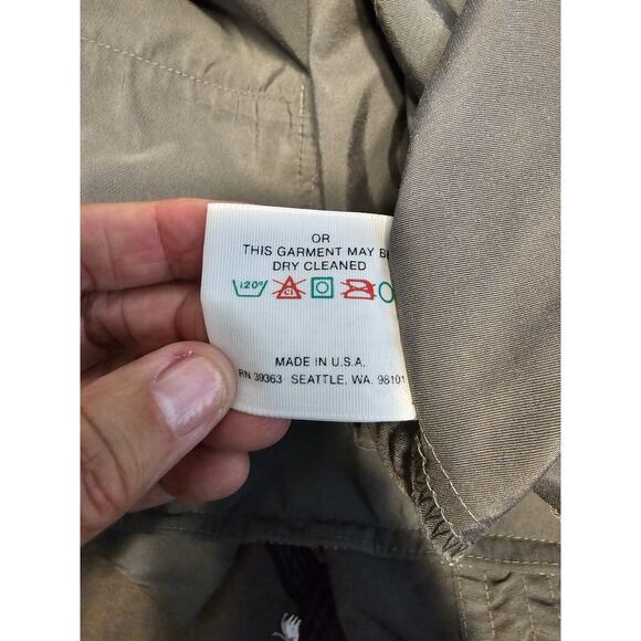 Vtg Roffe Made in USA MEDIUM Mens F-16 Style 2363 Gray Snow Suit One Piece Bibs - Picture 10 of 10